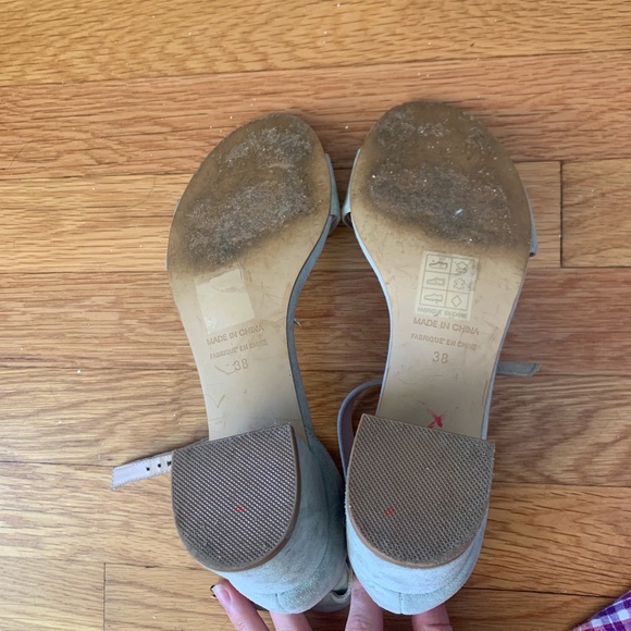 Free People Sage Green Kitten Heel - Picture 4 of 4